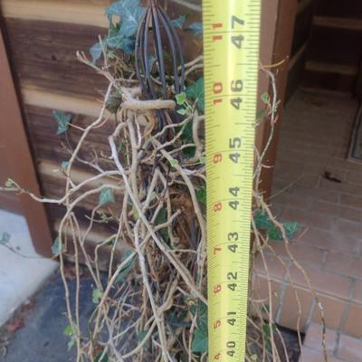 Outdoor Plant in Ceramic Planter Pot and Topiary Centerpiece Choice A