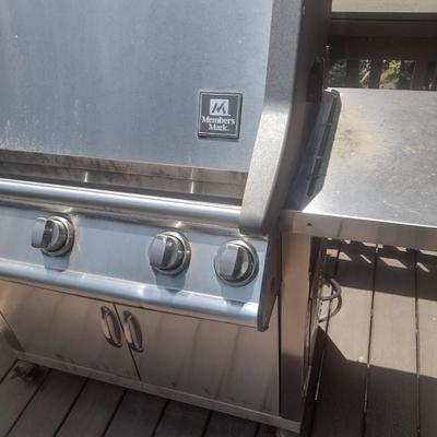 Member Mark Stainless BBQ Grill Direct LP Hook-Up