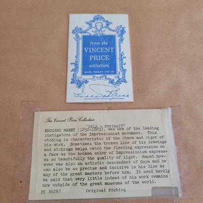 Edouard Manet Original Etching Wall Art (BR2-EL)