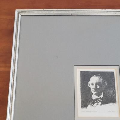 Edouard Manet Original Etching Wall Art (BR2-EL)