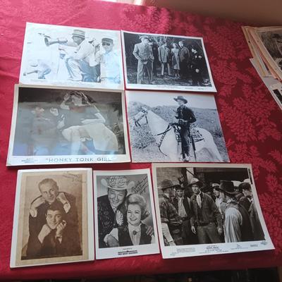 AUTOGRAPHED PROMOTIONAL 8 X 10 PHOTOS