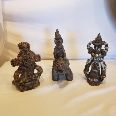 Three Ceramic Mystic Figures (D-KD)