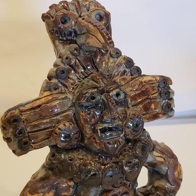 Three Ceramic Mystic Figures (D-KD)