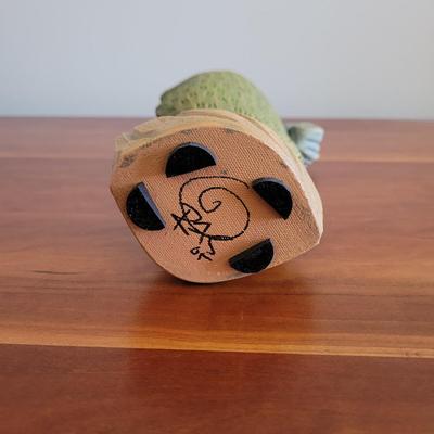 Ceramic Sculpture in Wooden Shadowbox (LE-EL)