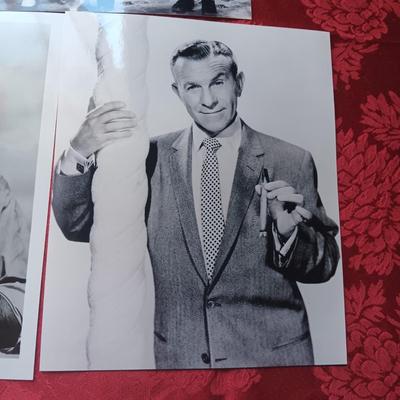 JOHN WAYNE, ELVIS, GEORGE BURNS AND OTHER PROMOTIONAL 8 X 10 PHOTOS