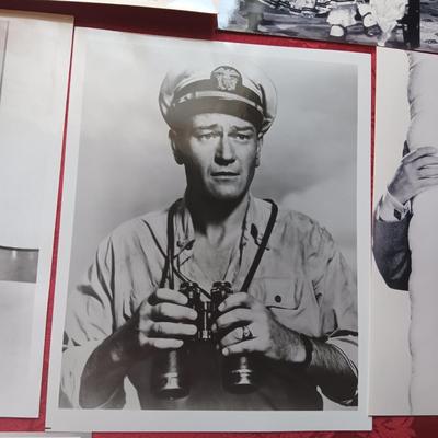 JOHN WAYNE, ELVIS, GEORGE BURNS AND OTHER PROMOTIONAL 8 X 10 PHOTOS