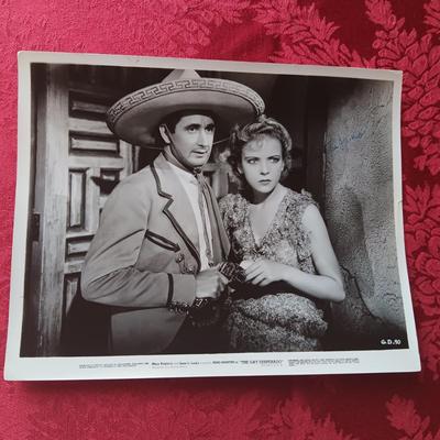 JOHN WAYNE, ELVIS, GEORGE BURNS AND OTHER PROMOTIONAL 8 X 10 PHOTOS
