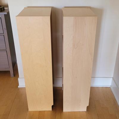 Pair of Wooden Shelves (LE-EL)