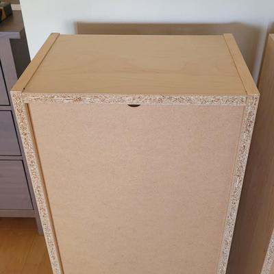 Pair of Wooden Shelves (LE-EL)