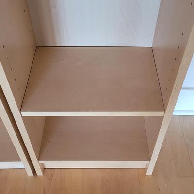 Pair of Wooden Shelves (LE-EL)