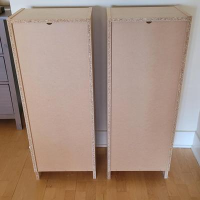 Pair of Wooden Shelves (LE-EL)