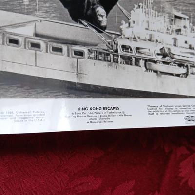 "KING KONG ESCAPES" AND OTHER PROMO 8 X 10 PHOTOS