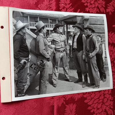 PROMO PHOTOS FOR OLD WESTERN MOVIES