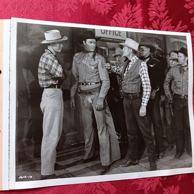 PROMO PHOTOS FOR OLD WESTERN MOVIES