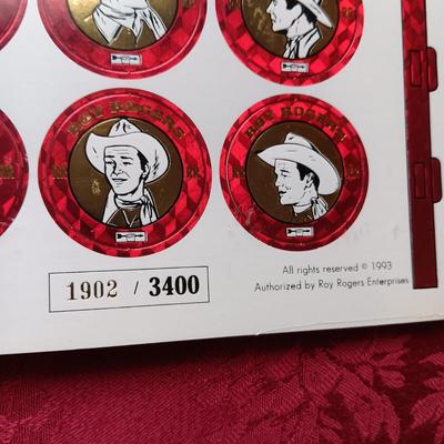 ROY ROGERS CORRAL CAP COLLECTION & 8 X 10 PHOTOS PLUS 2 POSTERS