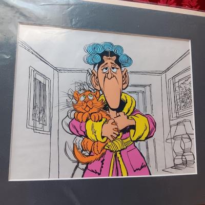 ANIMATION ART AND M & M's ARTWORK