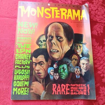 3-D COMIC BOOK WITH GLASSES AND MONSTERAMA COMIC