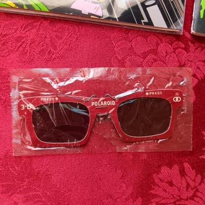 3-D COMIC BOOK WITH GLASSES AND MONSTERAMA COMIC