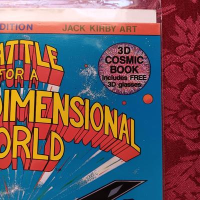 3-D COMIC BOOK WITH GLASSES AND MONSTERAMA COMIC