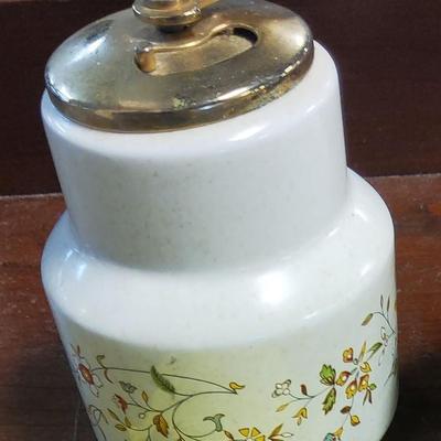 Sale Photo Thumbnail #48: 2pc vintage Lenox set, salt shaker and pepper min the "merriment" pattern. Available for inspection during regular business hours ask for Kelly or Anne