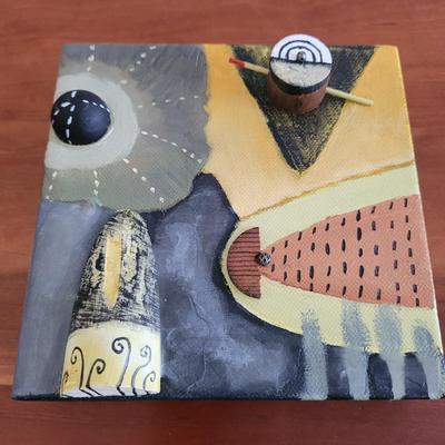 Three Miniature Canvas Originals (LE-EL)