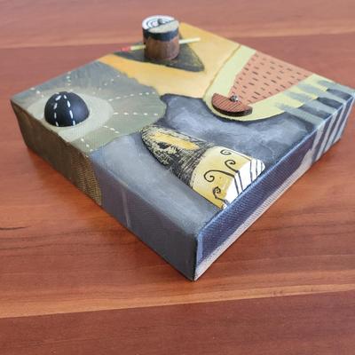 Three Miniature Canvas Originals (LE-EL)