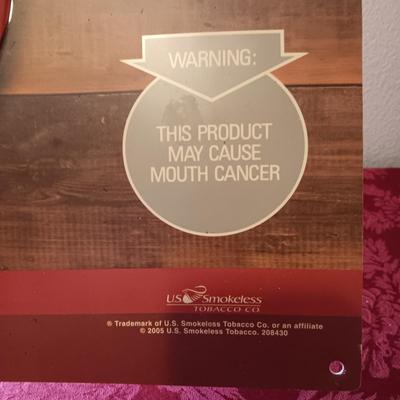THICK PLASTIC SIGN WITH RAISED GRAPHICS