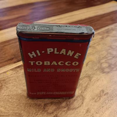 2 VERY OLD TOBACCO TINS