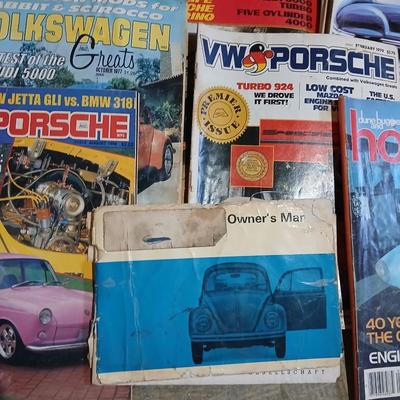 Lot of Vintage VW & Porsche Magazines – 1980s Issues
