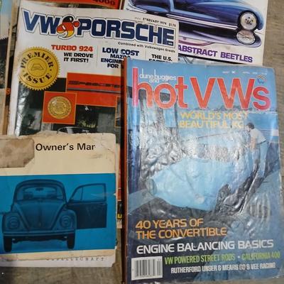 Lot of Vintage VW & Porsche Magazines – 1980s Issues