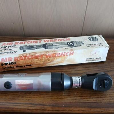 BRAND NEW! Ingersoll Rand IR107 3/8" Drive Air Ratchet Wrench – With Box