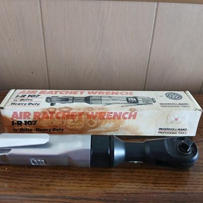 BRAND NEW! Ingersoll Rand IR107 3/8" Drive Air Ratchet Wrench – With Box