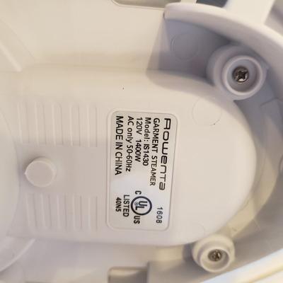 Rowenta Portable Steamer, Wire Drying Rack & B&D Iron (D-KD)