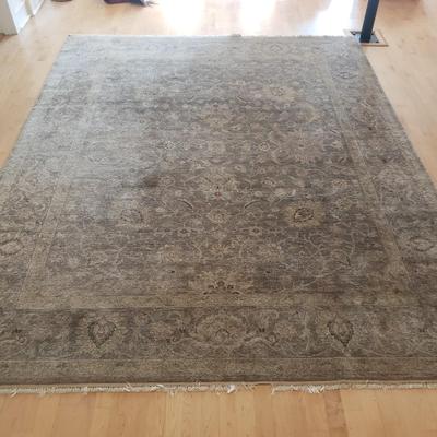 8' x 10' 100% Wool Handmade Indian Area Rug (D-KD)