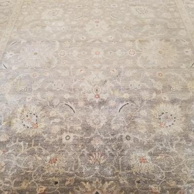 8' x 10' 100% Wool Handmade Indian Area Rug (D-KD)