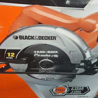 Black & Decker 12-Amp 7-1/4" Circular Saw with Box