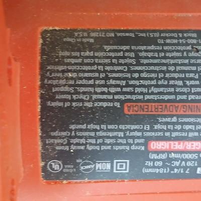 Black & Decker 12-Amp 7-1/4" Circular Saw with Box