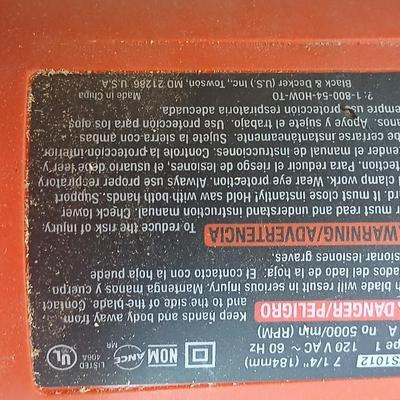 Black & Decker 12-Amp 7-1/4" Circular Saw with Box