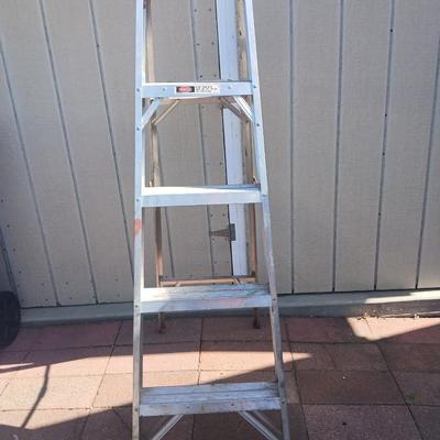 Werner 5-Foot Aluminum Step Ladder – 225 lb Capacity Model 365