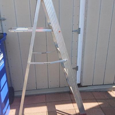 Werner 5-Foot Aluminum Step Ladder – 225 lb Capacity Model 365