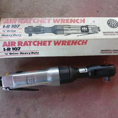 Brand new Ingersoll-Rand IR107 Heavy Duty 3/8" Air Ratchet Wrench with Box (2 of 2)