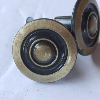 Lot of Vintage & Mixed Cabinet Hardware – Knobs, Pulls, some vintage glass! 54 of the brass ones