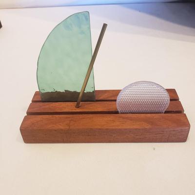 Stained Glass Abstract Manger Scene (D-KD)