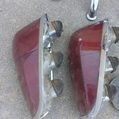 Lot of Vintage Automotive Parts – Lights, Handles, Latches & Trim