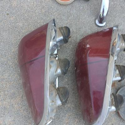 Lot of Vintage Automotive Parts – Lights, Handles, Latches & Trim