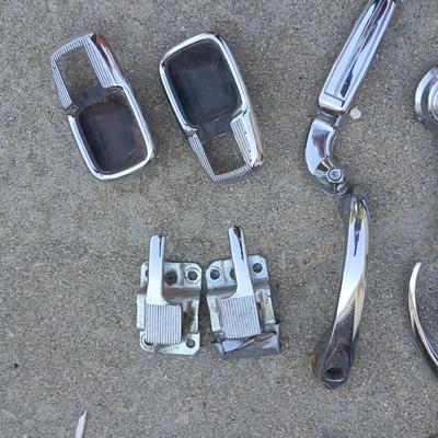 Lot of Vintage Automotive Parts – Lights, Handles, Latches & Trim