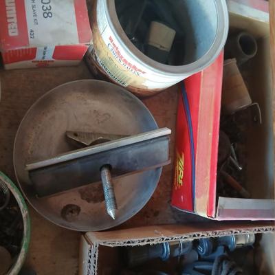 Drawers full of unknown car parts, wiring, exhaust, tubing, vintage speedometers and MUCH more