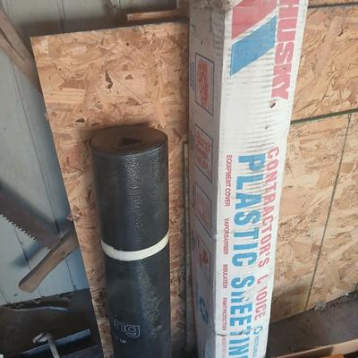 Contractor Roll Lot – Underlayment & Husky Plastic Sheeting
