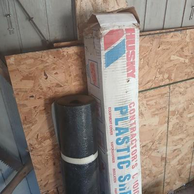 Contractor Roll Lot – Underlayment & Husky Plastic Sheeting