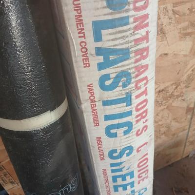 Contractor Roll Lot – Underlayment & Husky Plastic Sheeting